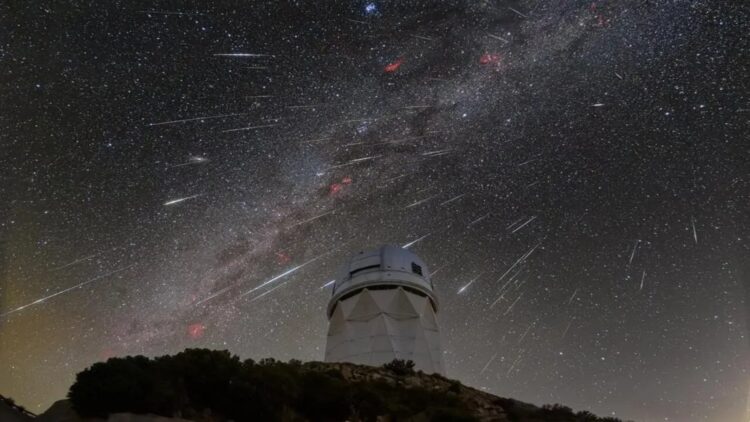 NASA meteor shower