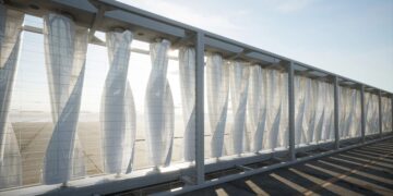 solar panels, airiva wind fence