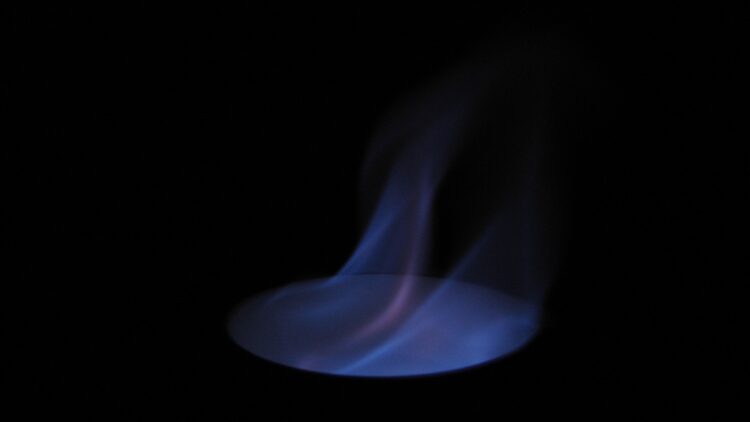 alcohol fuel flame